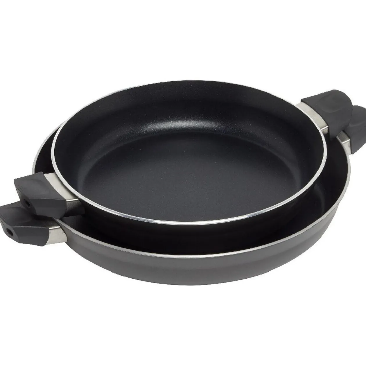 2 poêles et 1 poignée Pyrex