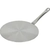 Adaptateur pour plaque à induction inox Ø23,7cm