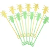 Agitateur à cocktail ananas x12