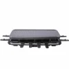 Appareil à raclette XXL grill Homday noir 12 personnes