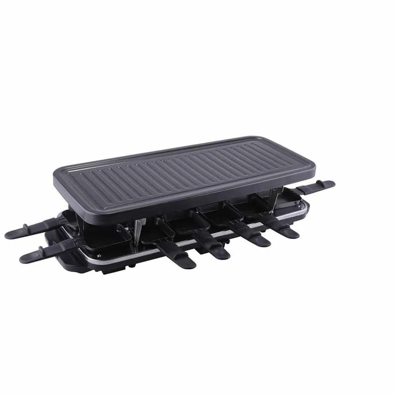 Appareil à raclette XXL grill Homday noir 12 personnes