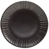 Assiette à dessert en céramique noir Ø21cm