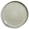 Assiette à dessert grès gris Ø21,5cm