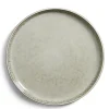 Assiette à dessert grès gris Ø21,5cm