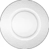 Assiette à dessert plastique martelé
