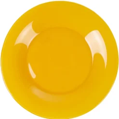 Assiette à dessert ronde Luminarc unie jaune moutarde Zana