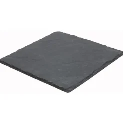 Assiette ardoise carrée