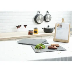 Assiette ardoise rectangulaire x4