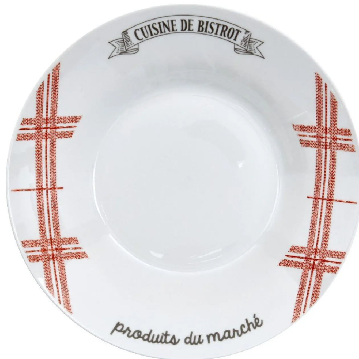 Assiette creuse bistrot
