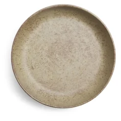 Assiette creuse Istanbul faïence marron Ø21cm
