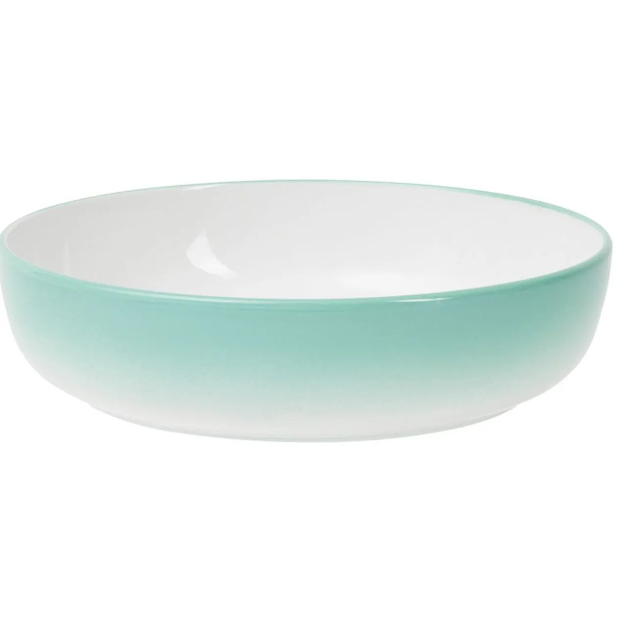 Assiette creuse porcelaine colorée Ø20cm
