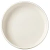 Assiette de dégustation creuse ronde blanche
