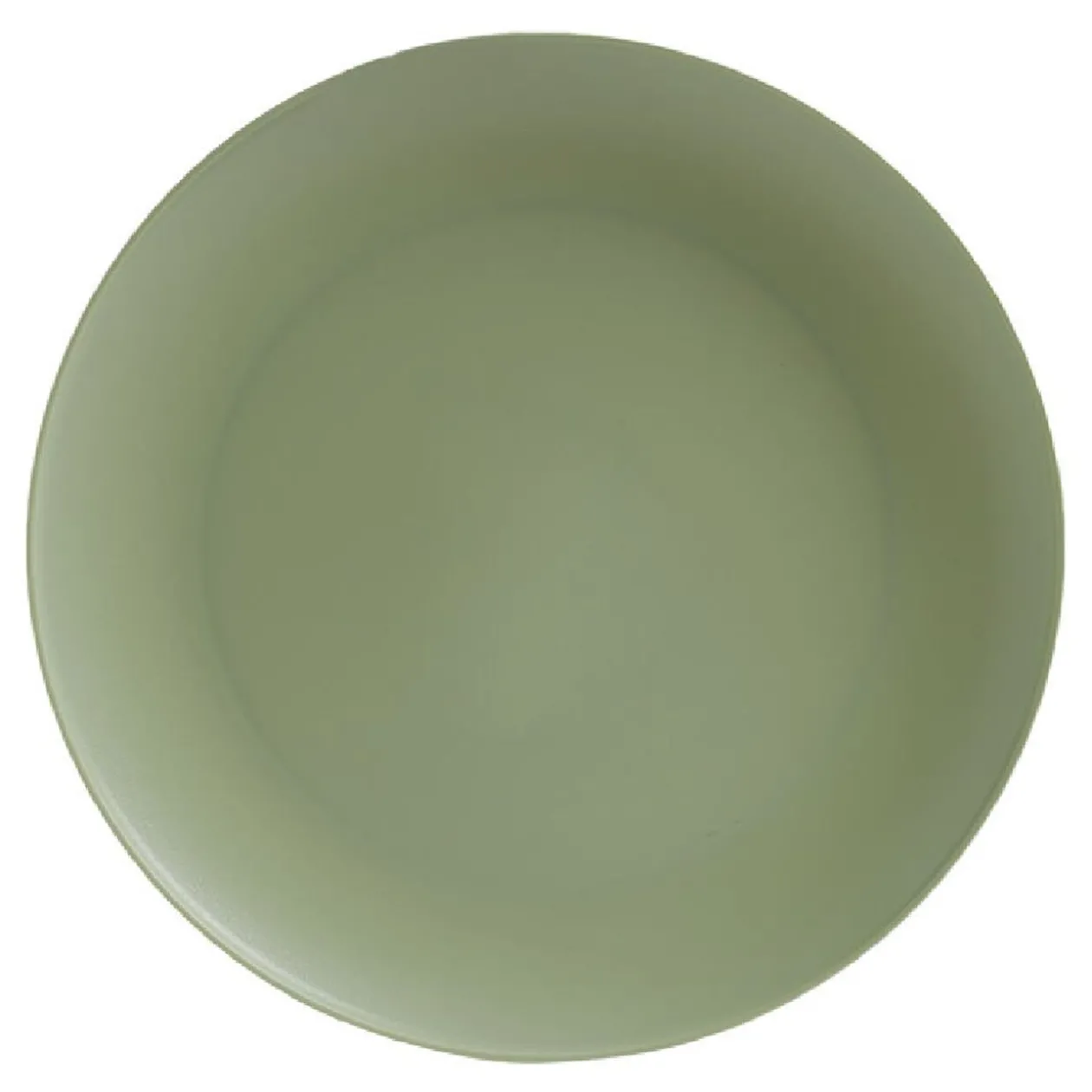Assiette plastique réutilisable uni Ø23,5xH2cm