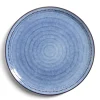 Assiette plate grès vert Ø27,5cm