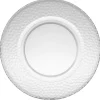 Assiette plate plastique martelé