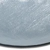 Assiette plate ronde en grès reliefbleu