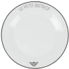Assiette plate ronde Le petit bistrot
