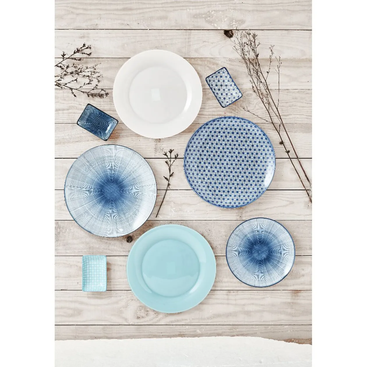 Assiette plate ronde Luminarc blanche Zana