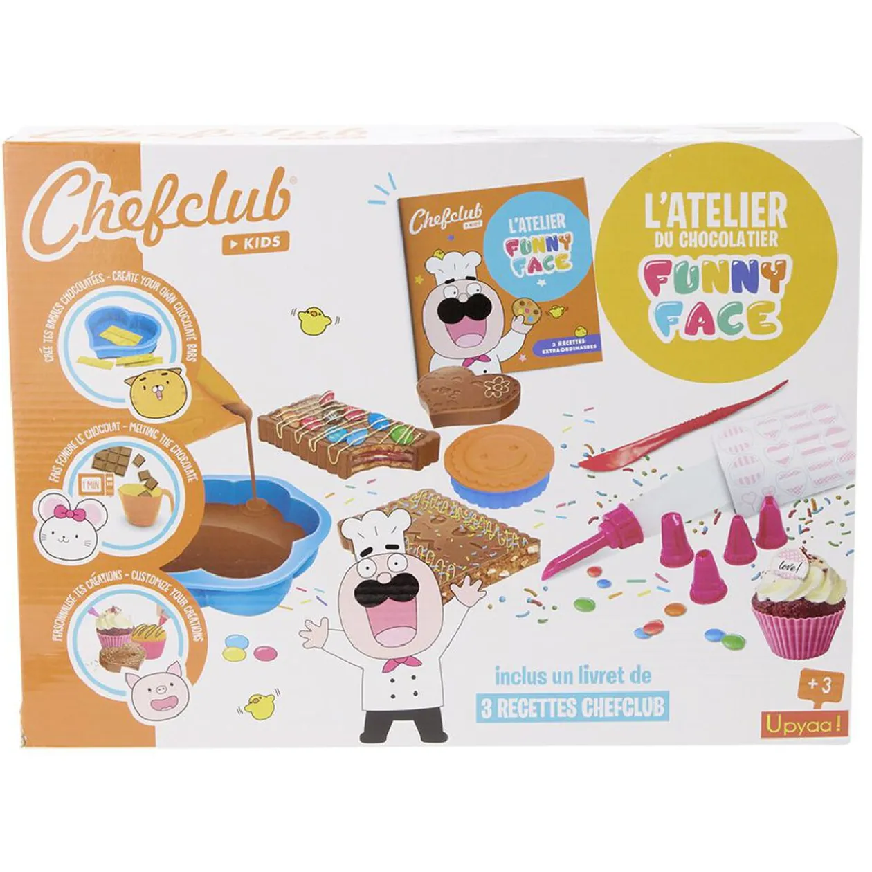 Atelier pâtissier enfant Chefclub 3 recettes