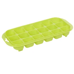 Bac à glaçons en plastique vert 18 compartiments x2