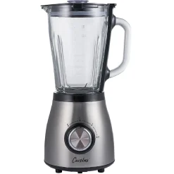Blender en inox et bol en verre gradué 1,5 L