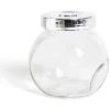 Bocal à épices verre transparent