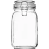 Bocal alimentaire transparent 1,5 L