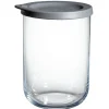 Bocal en verre avec couvercle 1 L