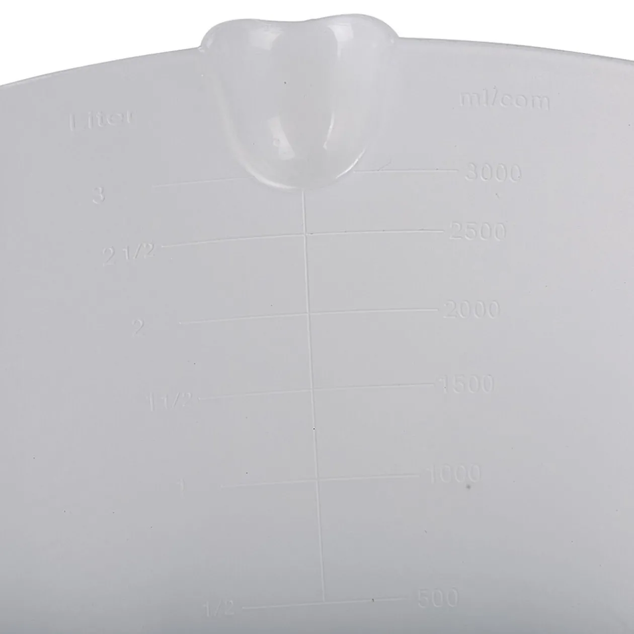 Bol à mixer plastique avec fond silicone antidérapant ø 27 cm