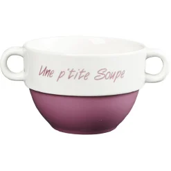 Bol à soupe avec anses