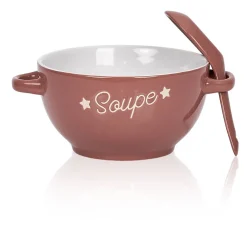 Bol à soupe et sa cuillère