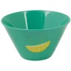 Bol Ananas bleu Summer smile x 4
