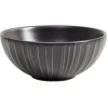 Bol en céramique noir Ø15xH.6,5cm
