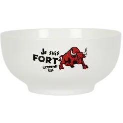 Bol humoristique en céramique