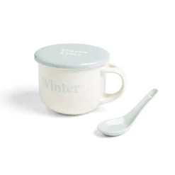 Bol jumbo 62cl avec cuillère et couvercle winter