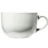Bol jumbo Madrid en faïence gris clair Ø13xH8,5cm 700ml