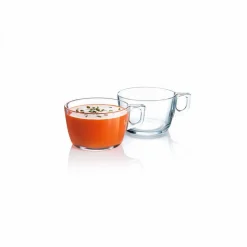 Bol jumbo transparent en verre trempé lisse Luminarc 50 cl
