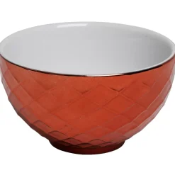 Bol rouge en grès