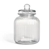 Bonbonnière en verre ø17,5xH27,5cm