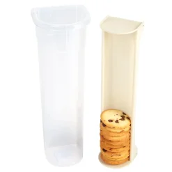 Boîte à biscuits avec couvercle décoré