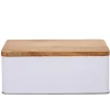Boîte à sucre rectangulaire blanc naturel