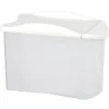 Boîte alimentaire empilable transparente et blanche 0,8 L