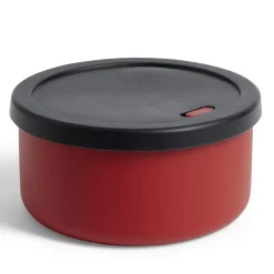 Boîte alimentaire ronde en silicone 300ml - Ø12xH.5,5cm
