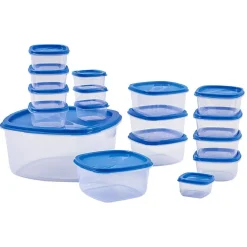 Boîte de conservation alimentaire en plastique x5