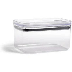 Boîte de conservation en plastique avec couvercle hermétique 1L