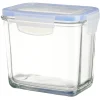 Boîte de conservation en verre hermétique L14xl11,9xH9,4 cm