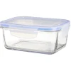 Boîte de conservation en verre hermétique L17xl12xH8,6 cm