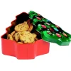 Boîte métal sapin de Noël