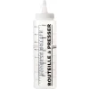 Bouteille compressible graduée blanche