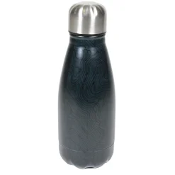 Bouteille en inox gris